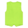 thumbnail image 6 of Bainana Boys Formal Vest For Teens Kids Solid Color Sleeveless V Neck Button Down Tops Elegant Casual Big Child Speech Performance Party Jacket Light Green Size 9-10 Years, 6 of 6