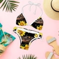 thumbnail image 6 of Crocodile Starry Sky Sunflower Swim Wear Detachable Sponge Adjustable Strap Bikini Set Two-Pack for Multiple Scenes, 6 of 6