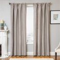 thumbnail image 1 of Softline Kingdom Wave Stripe Rod Pocket Panel- Designer Grey, Pack Of 2, 1 of 1