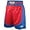 Red & Blue, variant on Ringside Pro-Style Boxing Trunks, Satin Shorts for Men and Women, Ideal for Boxing, MMA, Muay Thai