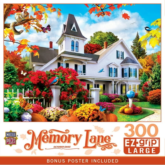 MasterPieces 300 Piece EZ Grip Jigsaw Puzzle - October Skies - 18"x24"