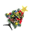 thumbnail image 2 of Inteprter Decoración navideña, adornos festivos y regalos pensativos para árboles, adornos de baratijas para árboles Kits de decoración para fiestas Linternas de árboles verdes, 2 of 6