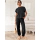 thumbnail image 2 of Chaleco corto Outfit ANRABESS para mujer, talla XL, color negro, 2 of 8