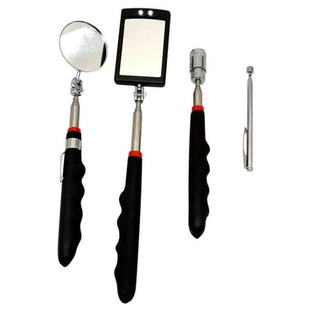 

Famure 360 Degrees Rotating Inspection Mirror Telescoping Flexible Tool