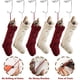 thumbnail image 2 of Soportes Para Medias De Navidad Perchas Para Medias Ganchos De Metal 6PCS Soportes Para Medias De Navidad Mantel Medias Perchas Ganchos De Metal Para Chimenea Navidad Fiesta De, 2 of 7