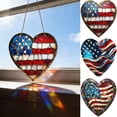 thumbnail image 2 of USA Independence Day Acrylic Flag Hanging Ornament - 2D Patriotic Home Decor, 2 of 3