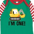 thumbnail image 4 of Inktastic 1st Birthday Construction Truck Boy Boys Long Sleeve Baby Bodysuit, 4 of 5