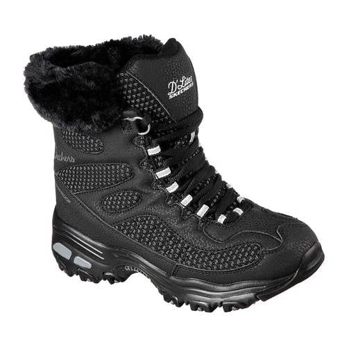 skechers waterproof walking boots womens