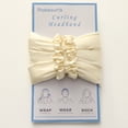 thumbnail image 1 of Lazy Sleeping Foam Sponge No Heat Curling Iron Big Wave Band Hair Ring Curler R272-米色 卷发棒, 1 of 3