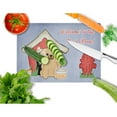 thumbnail image 2 of Dog House Collection Pekingese Fawn Sable Glass Cutting Board Large, 2 of 2