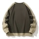 thumbnail image 4 of pstuiky Camisas de manga larga abrigadas para hombre, Sudadera deportiva holgada de manga larga sin capucha de color liso para hombre camisetas de hombre xxxxl, 4 of 8