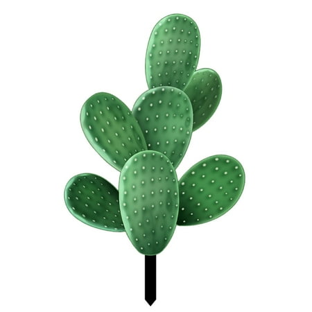 Dog Outdoor Fence with Cactus Acrylic Outdoor Garden Yard Stake Decorative Marker 1PC Home Numbers for Home