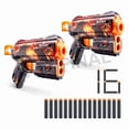 thumbnail image 2 of Toy Foam Blaster XShot Skins Flux Blaster Jurassic World, paquete de 2 unidades, 2 of 7