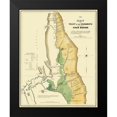 thumbnail image 2 of Wiley 12x14 Black Modern Framed Museum Art Print Titled - Sacramento Valley Gold Region California, 2 of 5