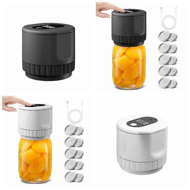 Mason Jar Vacuum Sealer - Electric Mason Jar Sealer Vacuum Sealing Kit
