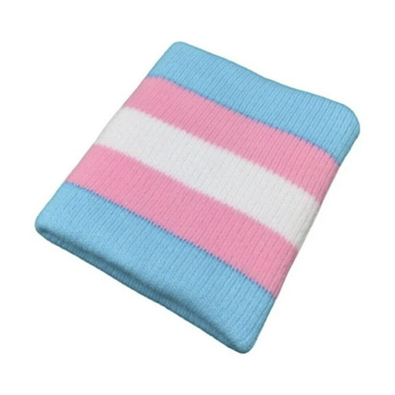 Pride Shack Trans Pride Flag Wristband Sport Wristlet Transgende Pride Bracelet