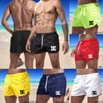 thumbnail image 2 of Pantalones cortos de playa para hombre, Shorts de surf informales a la moda, de alta calidad, para gimnasio, deportivos, de Color sólido, S-3XL, gran oferta, 2023 Fivean unisex, 2 of 2