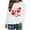 #04 White, variant on Busydd Valentine's Day Shirts for Women Fashion Love Heart Graphic Tee Tops Casual Comfy Round Neck Spring Summer Tops Classical Versatile Long Sleeve Valentines T-Shirts