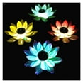 thumbnail image 2 of LED Solar Lotus Light Float Luminous Pool Lights Underwater Solar Solar Pool Lamp Waterproof Light Pool Light Pool Accessories ,Easy to Install, 2 of 7