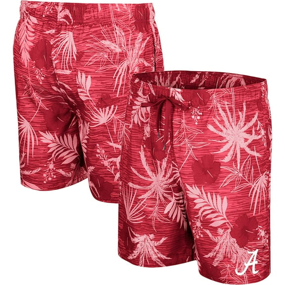 Men's Colosseum Crimson Alabama Crimson Tide What Else is New Swim Shorts