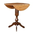thumbnail image 4 of 42" Round Dual Drop Leaf Pedestal Table - 42.3"h, 4 of 8