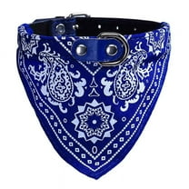 Shldybc Pet Dog Puppy Neck Scarf Bandana Collar NeckerchiefM, Dog Clothes and Costumes, Dog Bandanas