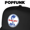 thumbnail image 4 of Shelby Cobra Patriotic Logo Foam Snapback Trucker Hat - Unisex for Men and Women, 4 of 5