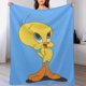 thumbnail image 4 of Manta Tweety Bird Throws de tela de superficie vertical súper suave de varios tamaños, acogedora y cálida, adecuada para cama, sofá, campamento, viajes, para todas las estaciones, liviana y compacta, 4 of 8
