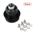thumbnail image 1 of Accesorios de reacondicionamiento de automóviles Base de liberación rápida para volante de 360 grados Liberación rápida del volante de 3 orificios Negro, 1 of 5