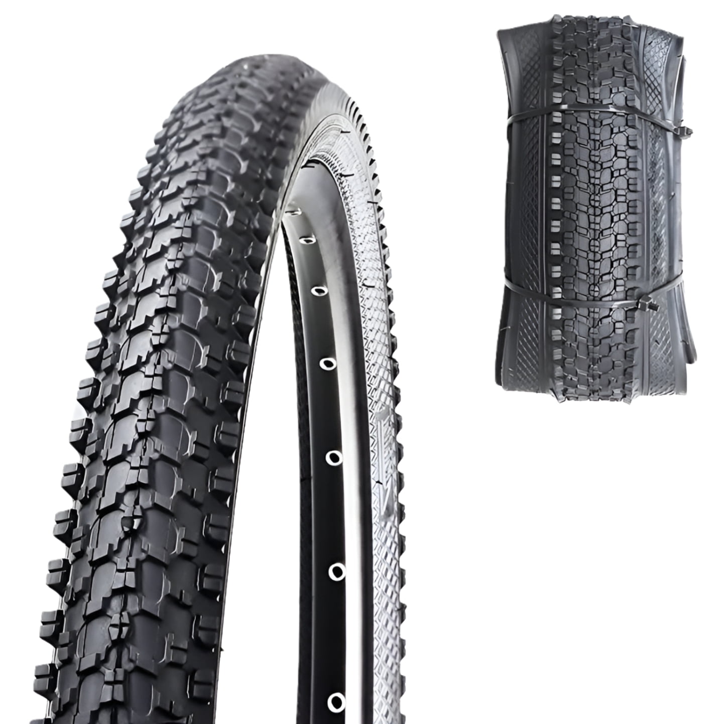 MOHEGIA Bike Tire 24x1.95 inch Folding Bicycle Tires for Mountain Bikes