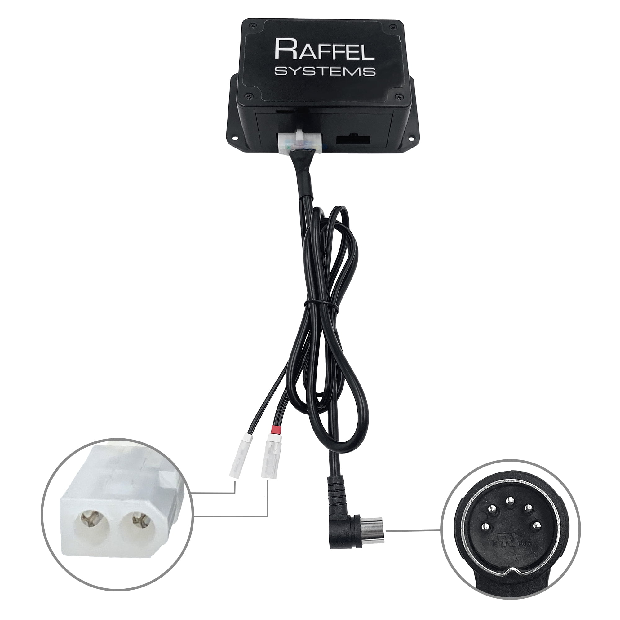 Raffel Systems HC 2R2B 02 Remote Hand Control with 10 Buttons and Junction Box Combo Replacement for Power Recliner Lift Chair