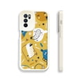thumbnail image 1 of Mantenga su teléfono seguro: funda protectora plateada mate de doble capa con diseño de ilustraciones extravagantes para iPhone 15 Pro Max 14 13 12 Pro 11, 1 of 4