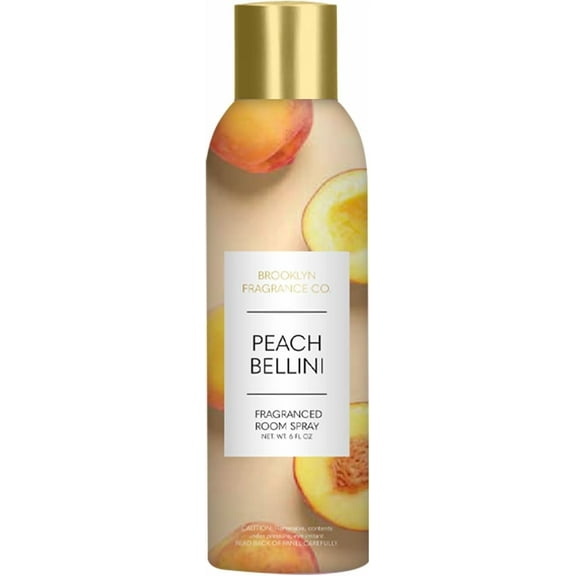 6oz Room Spray Brooklyn Fragrance Co - Fruits - Peach Bellini