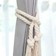 thumbnail image 5 of Cotton Rope Curtain Strap Hand Woven Rope Curtain Accessories NEW, 5 of 9