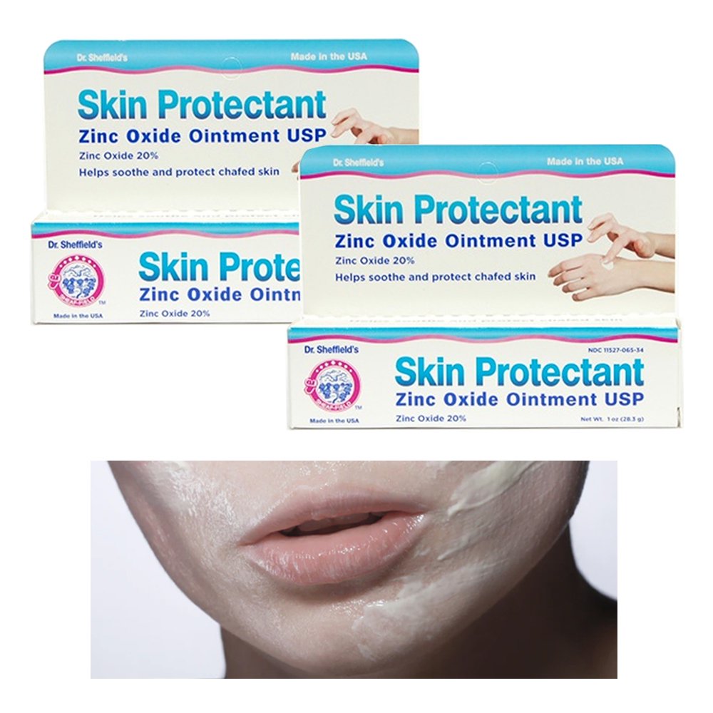 2 Zinc Cream Ointment Problem Skin Protectant Rash Itchiness Salve
