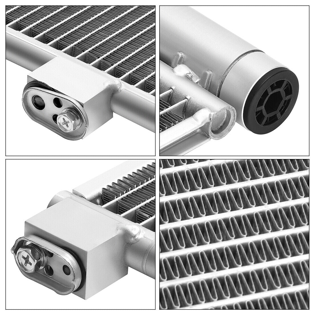 RVNI AC Condenser for 2018 2019 2020 2021 2022 Honda Accord 1.5L 2.0L Aluminum