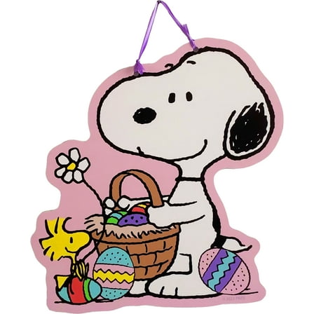 PEANUTS EASTER DOOR/WALL HANGE