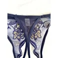 thumbnail image 4 of Braguitas transparentes con entrepierna abierta y bordado floral - Lencería y ropa interior sensual para mujer, 4 of 5