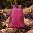 thumbnail image 5 of Fzsteel Lightweight Folding Backpack Water Resistant Large Capacity Compact Daypack for Outdoor Travel Hiking Sports Camping in 6 Vibrant Colors, 5 of 6