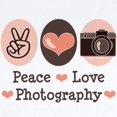 thumbnail image 2 of CafePress - Peace Love Photography Camera Infant Bodysuit - Baby Light Bodysuit, Size Newborn - 24 Months, 2 of 4