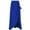 Blue, variant on DPOIS Women's Asymmetric High Waist Flowy Flare Maxi Skirts Belly Dance Costumes Black S
