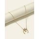 thumbnail image 3 of Zhuge Collar vintage, joyería de moda, collar de cadena tipo suéter, joyería hecha a mano para mujeres (oro), 3 of 5