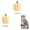 Gold#625, variant on RuiJiao Dog Pet Stainless Steel Engraved Lettering Loss Tag