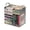 Grey, variant on Transparent Storage Box Foldable Book Storage Bag With Handle Pvc Clear Organizer For Books Clothes Toys School Supplies Home Organization