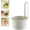 White, variant on Faucet Hanging Strainer Kitchen Sink Food Waste Catcher Drain Basket, Plastic Kitchen Sink Strainer Automatic Dumping Draining Basket, Food Fruit Vegetable Drain Shelf Sink Storage Holder