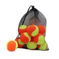 thumbnail image 4 of yotijar 20 Pieces Tennis Balls 2.52" Dia for Activities Tennis Enthusiasts Beginners Orange Yellow, 4 of 8