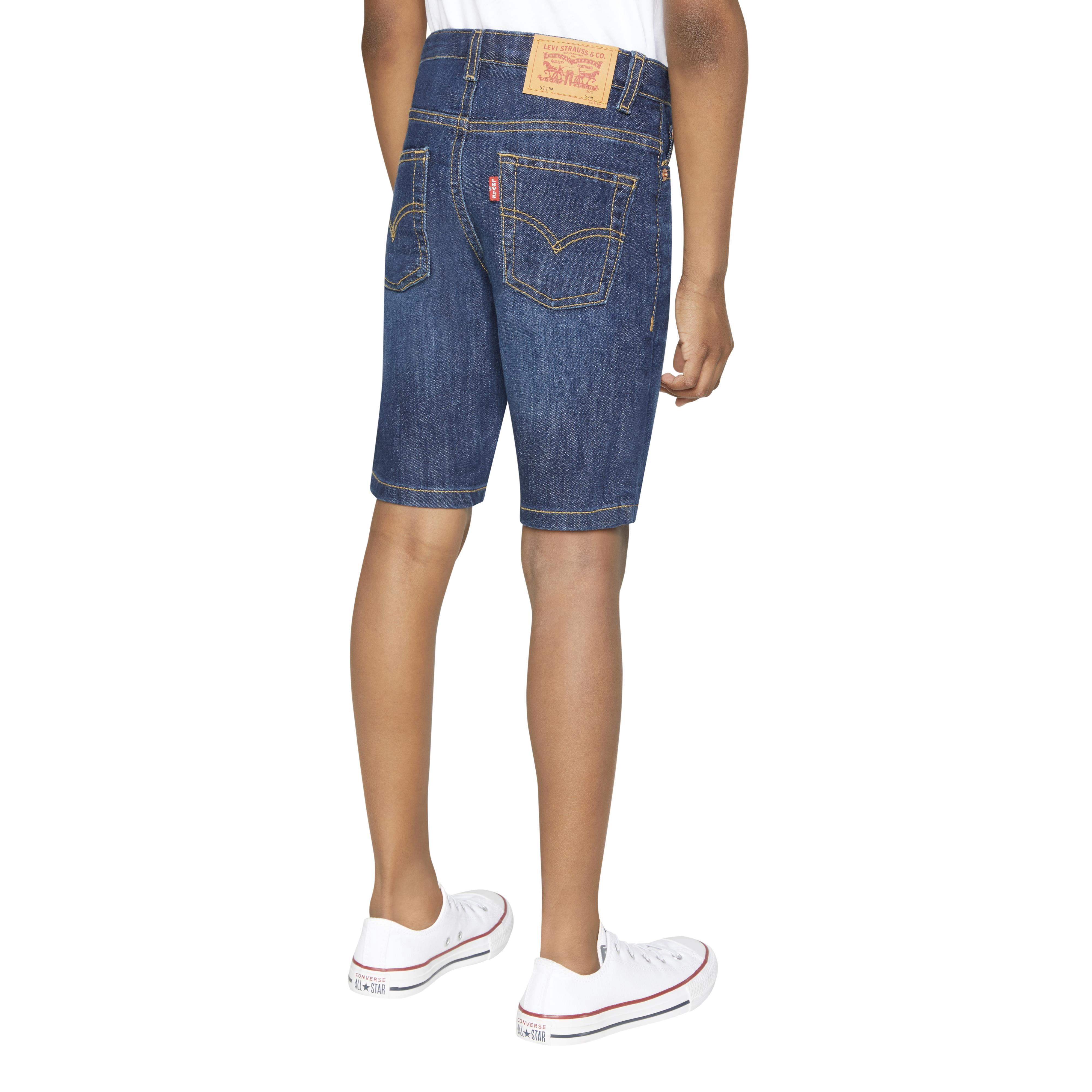Levi's Boys 511 Slim Fit Performance Denim Shorts, Sizes 4-20