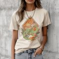 thumbnail image 3 of Camisetas de dinosaurios para mujer, camisetas gráficas de diseñador de manga, ropa de anime femenina, 3 of 5
