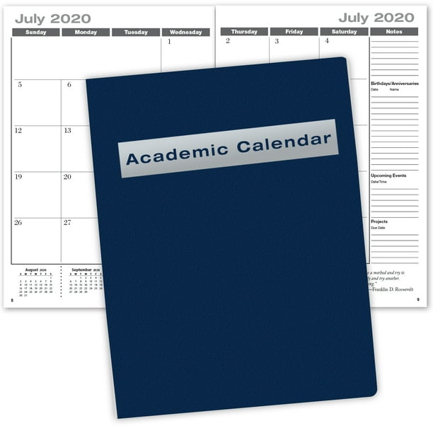 Academic Calendar 13 Months July 2020 July 2021 7 X 10 Academic Calendar 20 Walmart Com Walmart Com otc academic calendar summer 2021