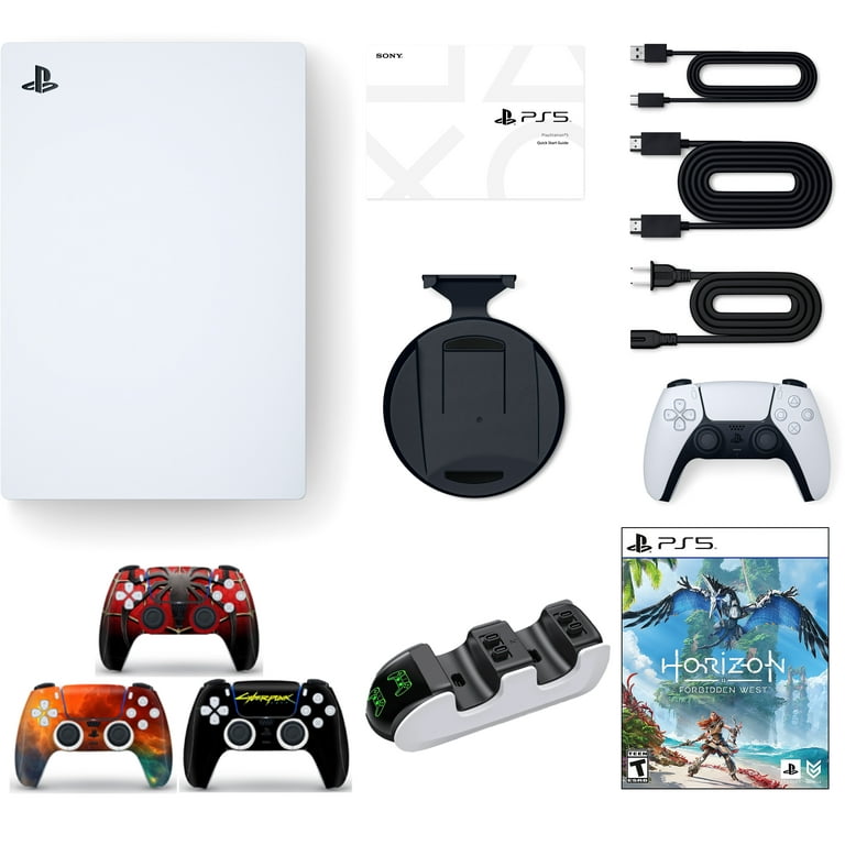 2023 PlayStation PS5 Digital-Version Gaming Console Bundle